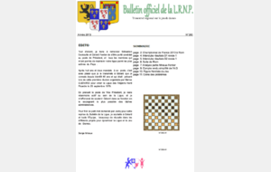 Bulletin de Ligue N°260