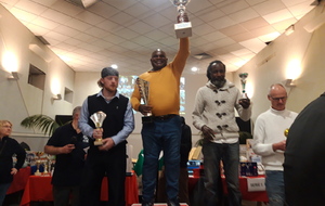 Jean-Marc Ndjofang remporte la 20 ème édition des blitz de Wattrelos devant Anastase Leclerc et Thomy Mbongo