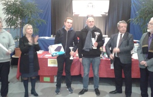 Le wattrelosien Georges Ostyn remporte la 3 ème série  Gold  devant Youval Ouaknine de Paris.
Frédéric Vanhessche (Wattrelos) termine 3ème (absent sur la photo).
