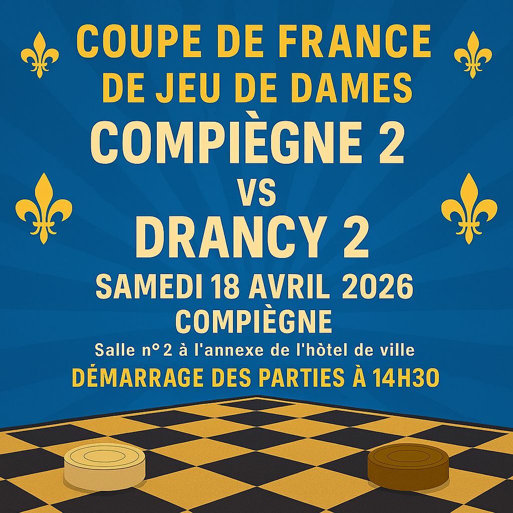 Coupe de France: Compiègne 2 vs Drancy 2