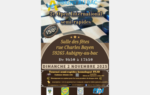 Open Semi rapides à AUBIGNY AU BAC