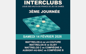 Championnat Inter-équipes Ronde 3