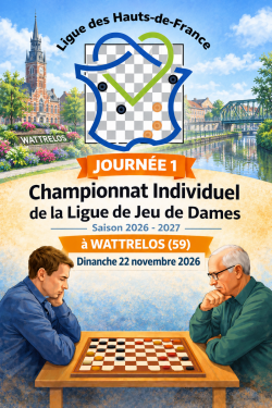 Championnat individuel – Journée 1 à Wattrelos