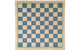 Damier magnétique numéroté mural