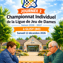 Championnat individuel – Journée 2 à Glisy